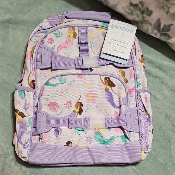 Pottery Barn Kids Purple Mermaid Backpack